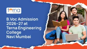 B.Voc Admission 2026–27 Terna Engineering College Navi Mumbai